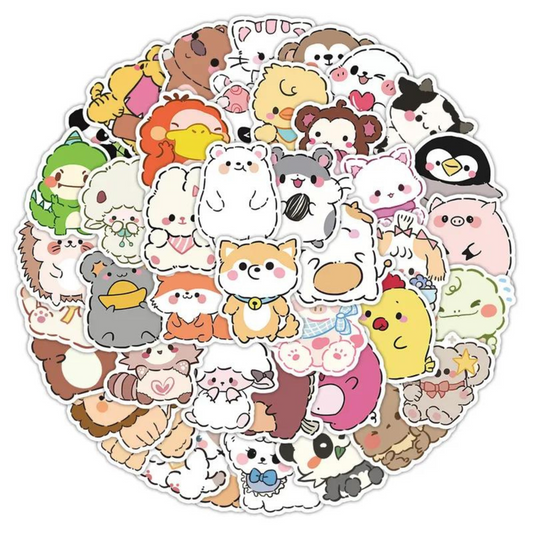 kawaii cute animal stationery stickers from sisterhood store