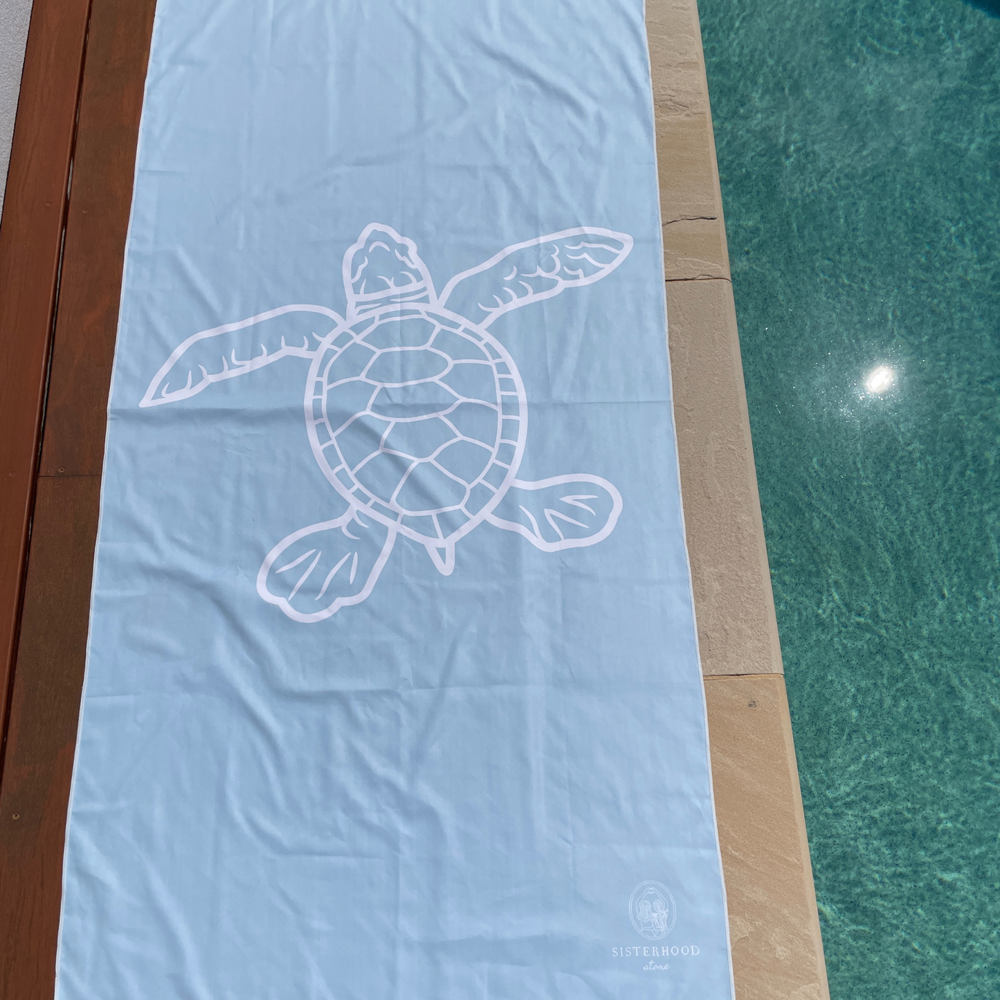 aesthetic turtle quick dry sand free beach towel