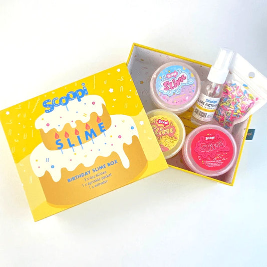 Scoopi Slime Birthday Gift Box Bundle