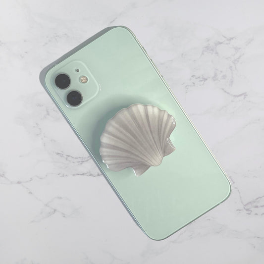 aesthetic seashell phone bracket pop socket